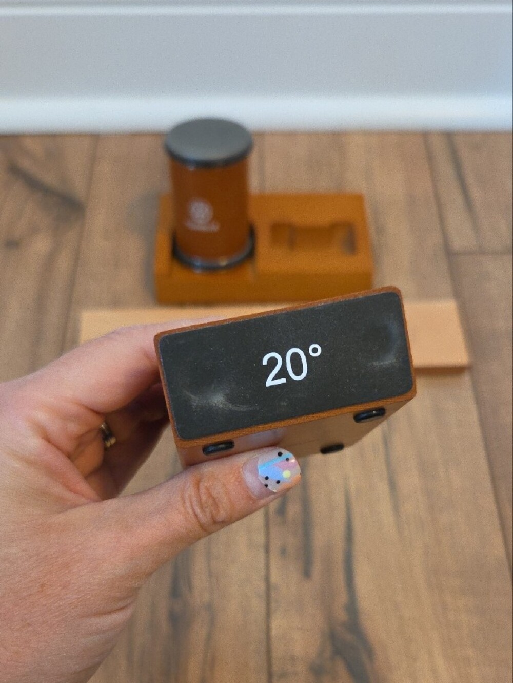 Tumbler Rolling Knife Sharpener Starter Set & Leather Strop Wood - Picture 7 of 9